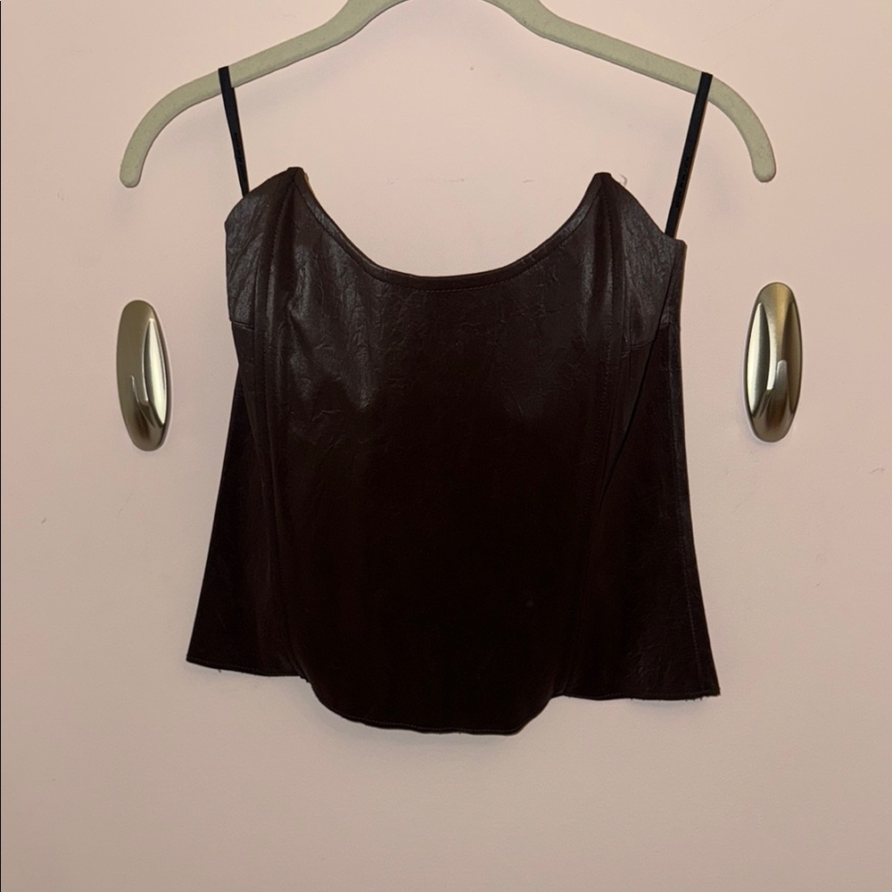Elegant Brown Women's Top